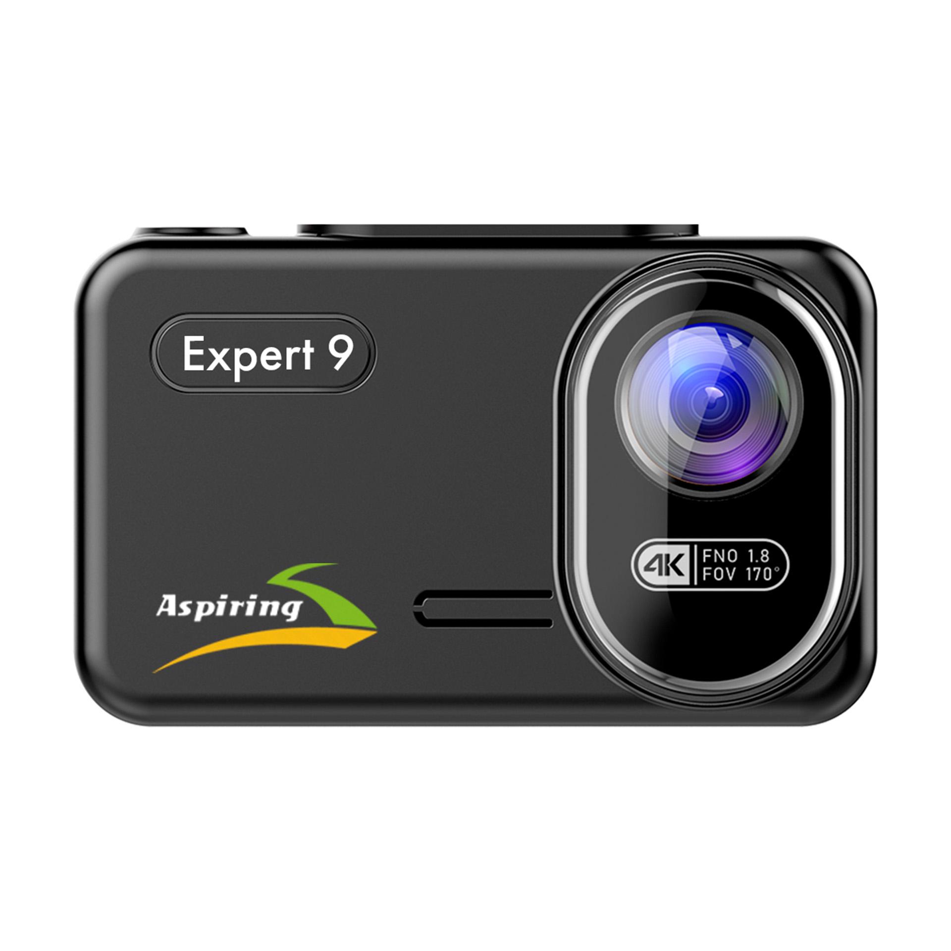 Відеореєстратор автомобільний Aspiring Expert 9 Speedcam Wi-Fi GPS 2K 2 камери (EX123SS) - фото 5