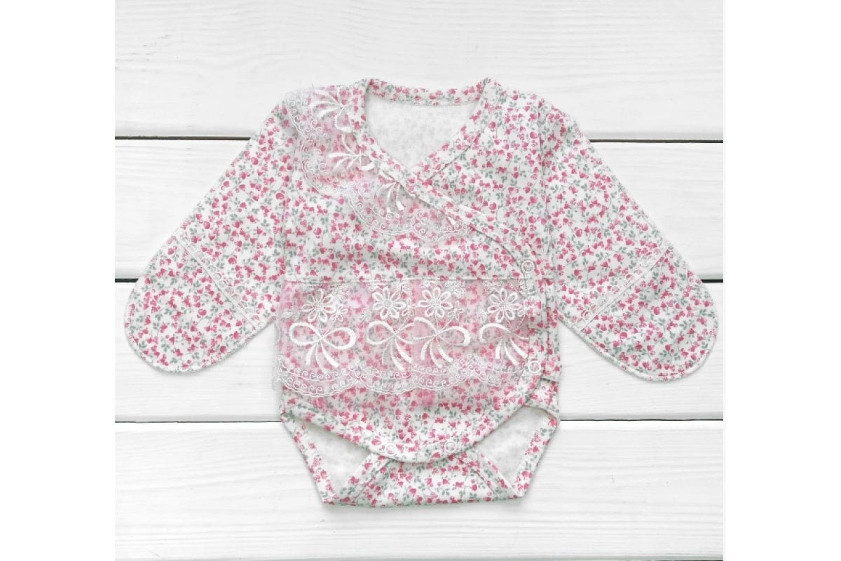 Боді Malena lady з рюшею 62 см Рожевий (137665746) Боді Malena lady з рюшею 62 см Рожевий (137665746)