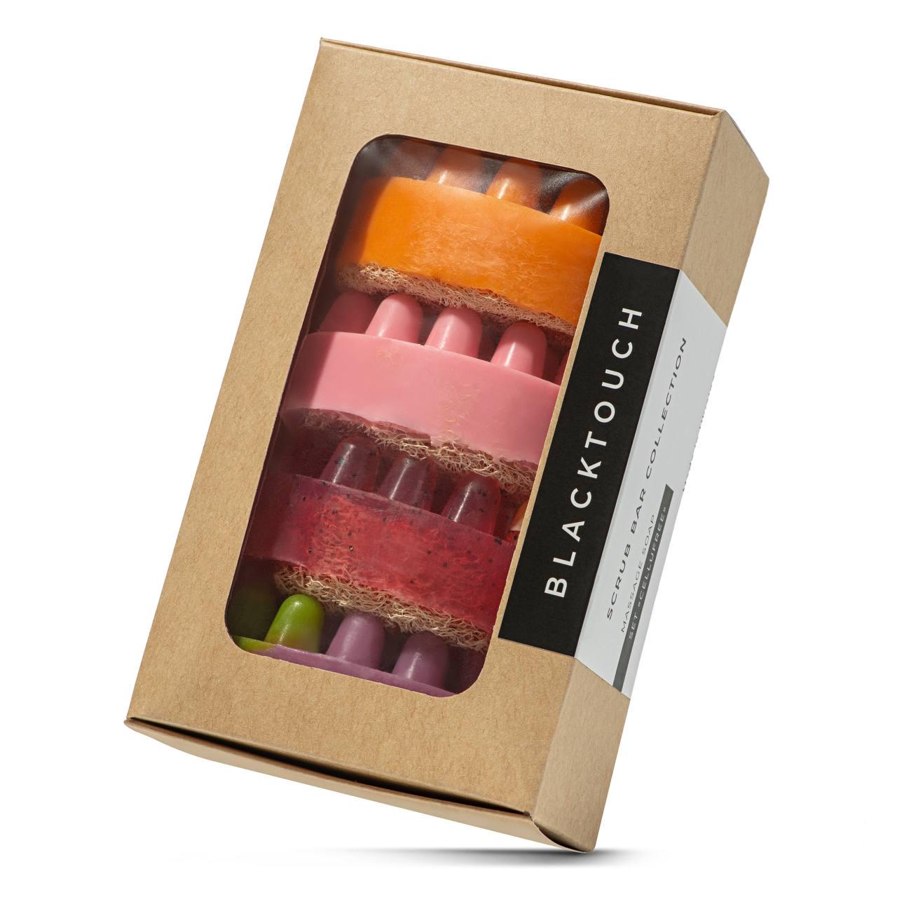 Набір масажного мила Scrub bar Collection Cellufree