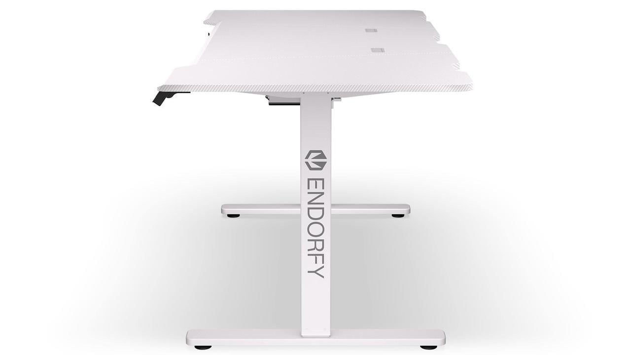 Комп'ютерний стіл для геймера Endorfy Atlas L Electric Onyx White (480243)