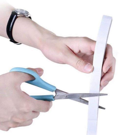 Уплотнитель самоклеющийся поролоновый для дверей и окон 2 м Белый (2743174655) - фото 3 Уплотнитель самоклеющийся поролоновый для дверей и окон 2 м Белый (2743174655) - фото 3