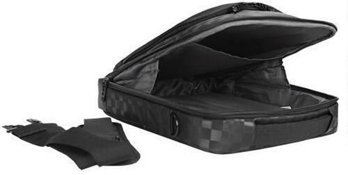 Сумка Continent CC-039 полиэстер/экокожа для ноутбука 10" Черный (626401) - фото 5