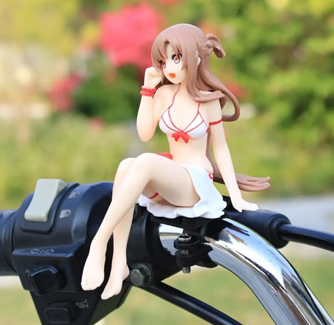 Фигурка Аниме-девушка в купальнике коллекционная пластиковая 12 см (27785234)