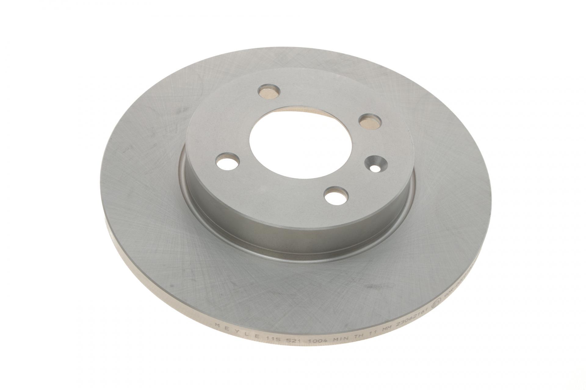 Диск гальмівний передній Meyle для VW Caddy II/III/IV/Passat/Vento 1.4-2.0 88-04 256x12,9 мм (115 521 1004)