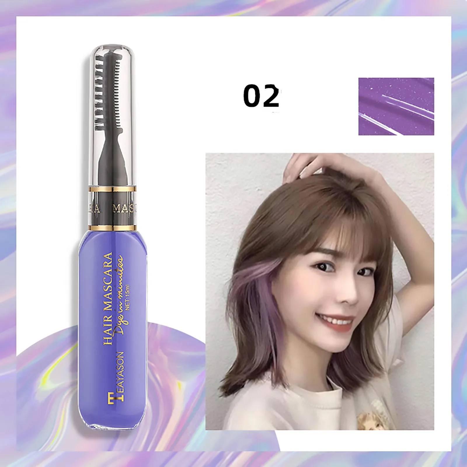 Фарба для волосся тимчасова фіолетова що змивається Purple 02 - фото 3 Фарба для волосся тимчасова фіолетова що змивається Purple 02 - фото 3