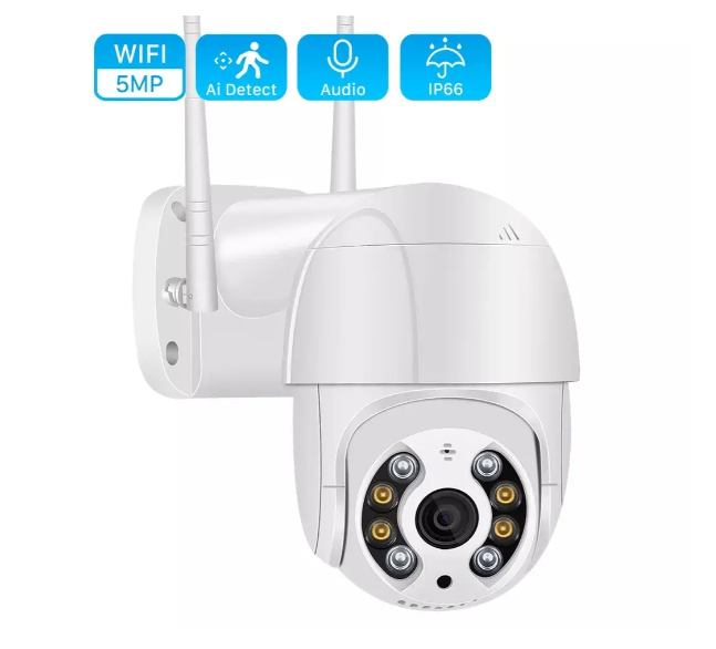 Камера видеонаблюдения уличная ICSEE IP Wi-Fi PTZ Smart Camera поворотная (2345600831) - фото 3