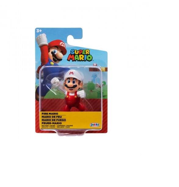 Игровая фигурка Super Mario с артикуляцией Огненный марио 6 см 3-10 лет (78279-RF1-GEN) - фото 1