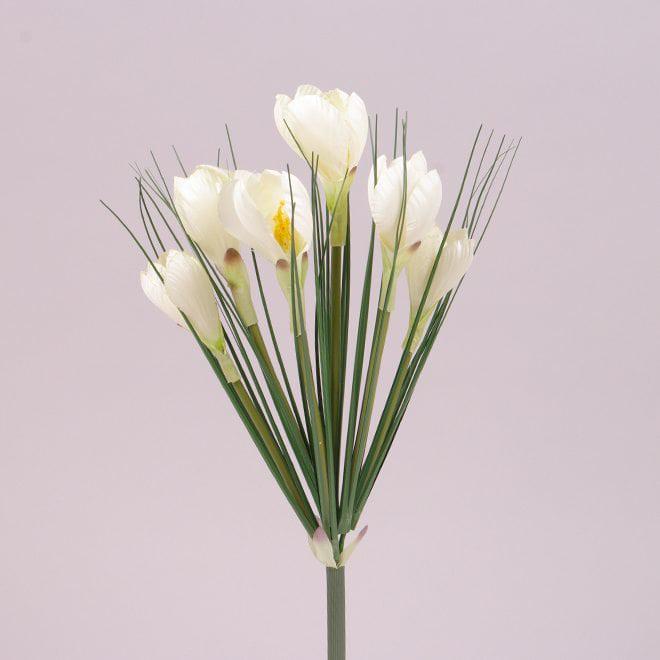 Букет крокусовов искусственный Flora Flora Белый (72380)