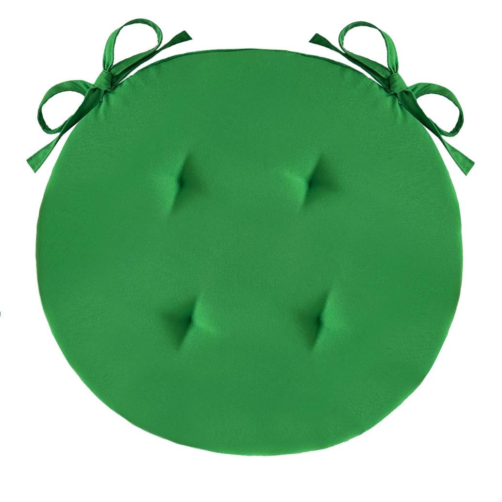 Подушка для стула/кресла/табурета Ø 45х3 см Зеленый (2417325925)
