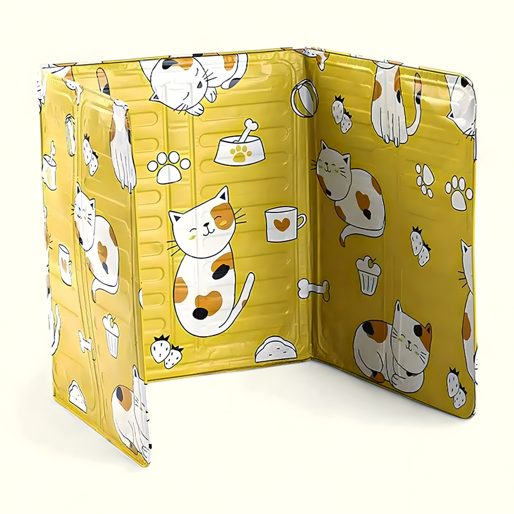 Защитный экран от брызг для плиты Кошки 84х32,5 см (02-D5-00582.cats)