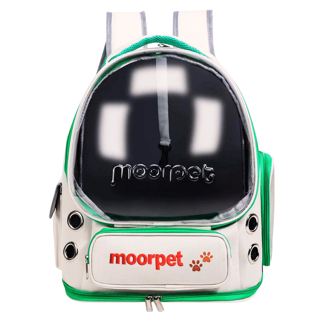 Рюкзак с иллюминатором Moorpet Orbit прозрачное окошко для котов водоотталкивающий с вентиляцией до 8 кг 42х34х27 см