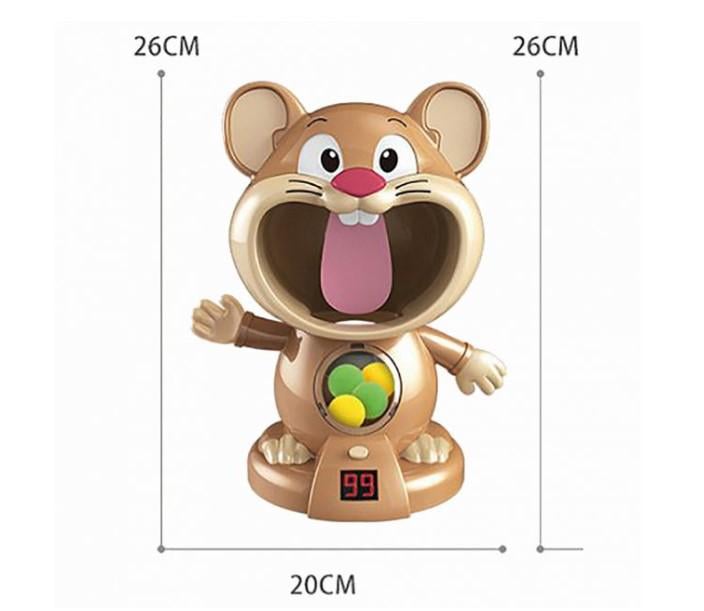 Тир Мышонок Joy Acousto-Optic Hamster детский интерактивный 1970A - фото 3 Тир Мышонок Joy Acousto-Optic Hamster детский интерактивный 1970A - фото 3