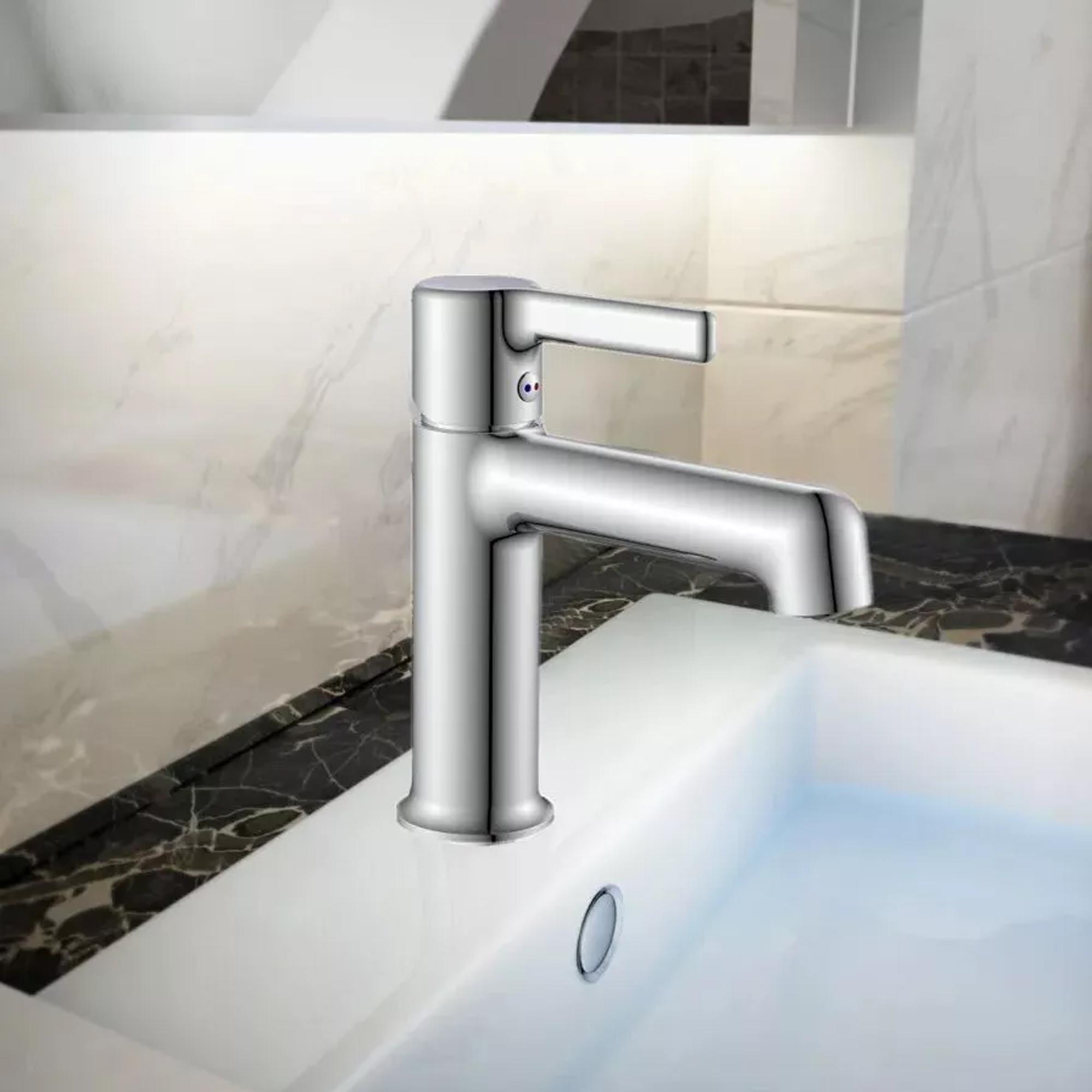 Змішувач для раковини Qtap Cardinal Chrome (QTCAR270CRM45654)