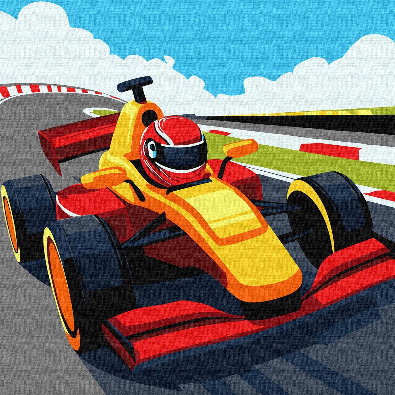 Картина по номерам Ideyka Яркие перегоны 30х30 см (2824290005)