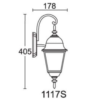 Бра Lusterlicht 9609 QMT 1117S Wimbledon I - фото 2