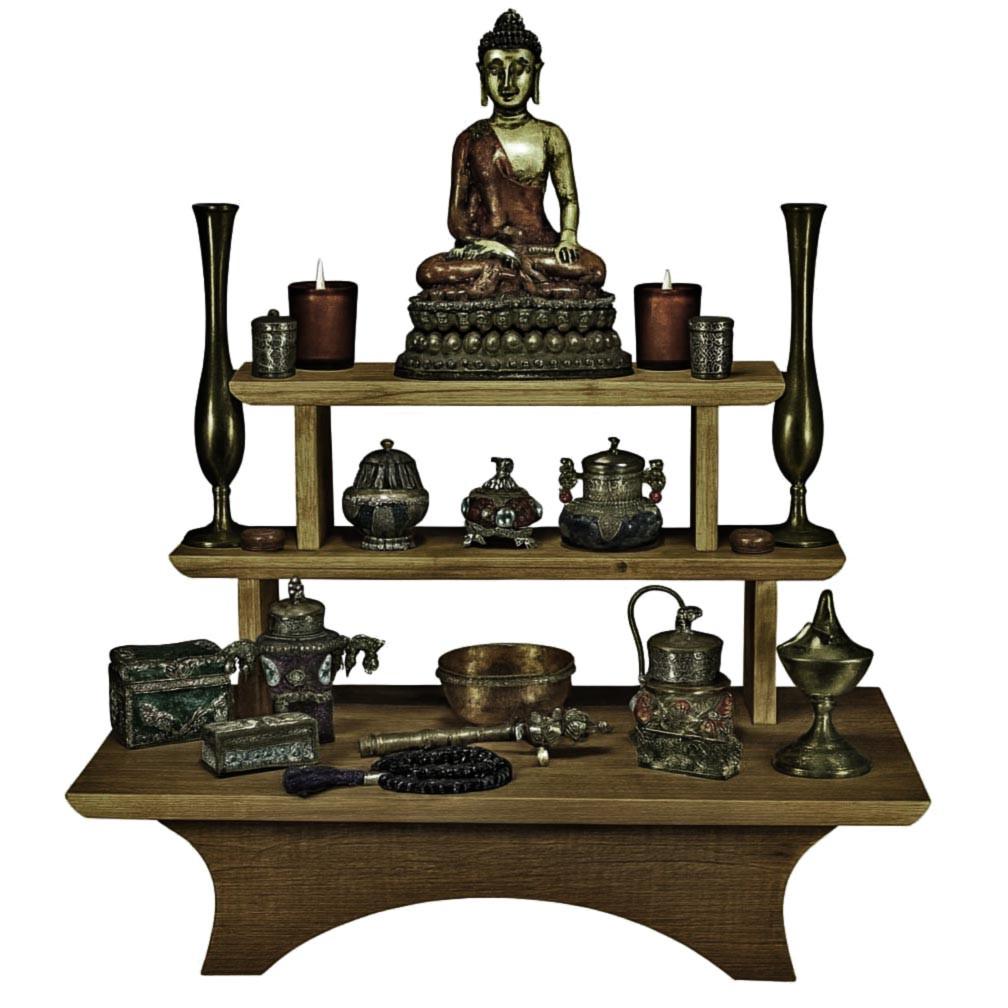 Алтарь для медитации из дерева Шалирей Палисандр (ЛАТ-012102)