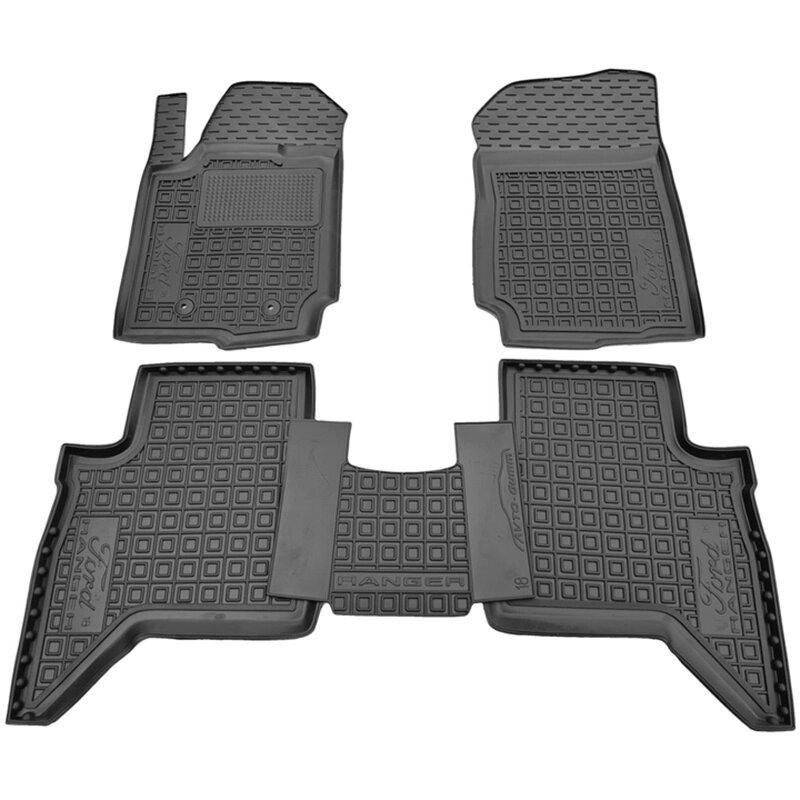 Коврики автомобильные AVTO-Gumm Ford Ranger IV 18-22 Черный (11970) Коврики автомобильные AVTO-Gumm Ford Ranger IV 18-22 Черный (11970)