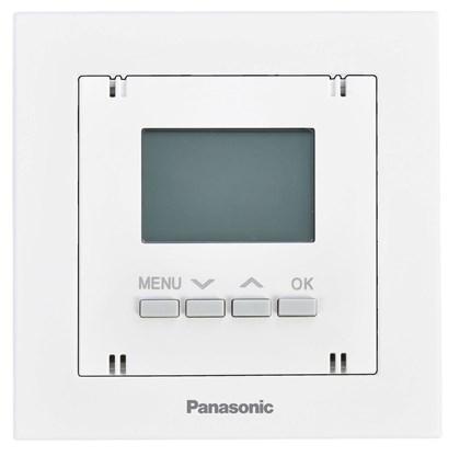 Термостат программируемый белый Panasonic Karre Plus