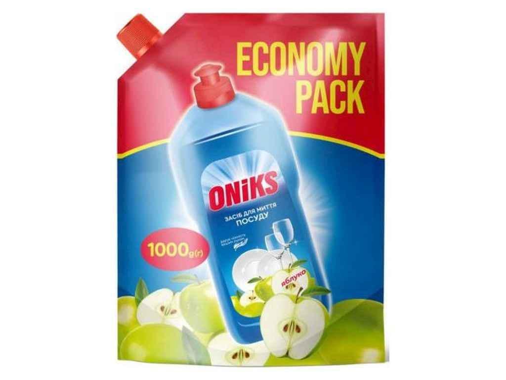 Средство для мытья посуды ONIKS 1 л Зеленое яблоко (1065648)