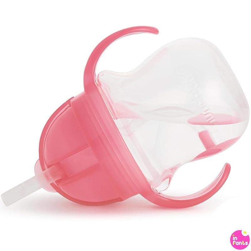 Поїльник з трубочкою Munchkin Any Angle 210 мл Рожевий (00495) - фото 3