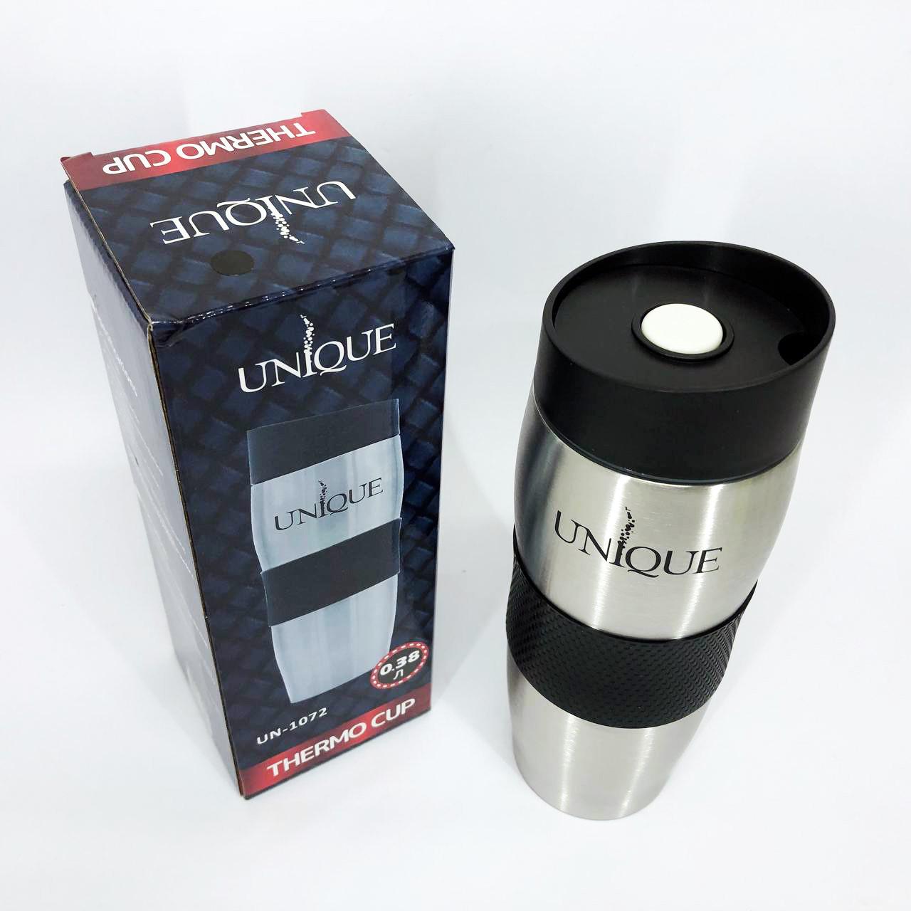 Термокружка Unique UN-1072 0,38 л Черный (MX-10079D) - фото 4