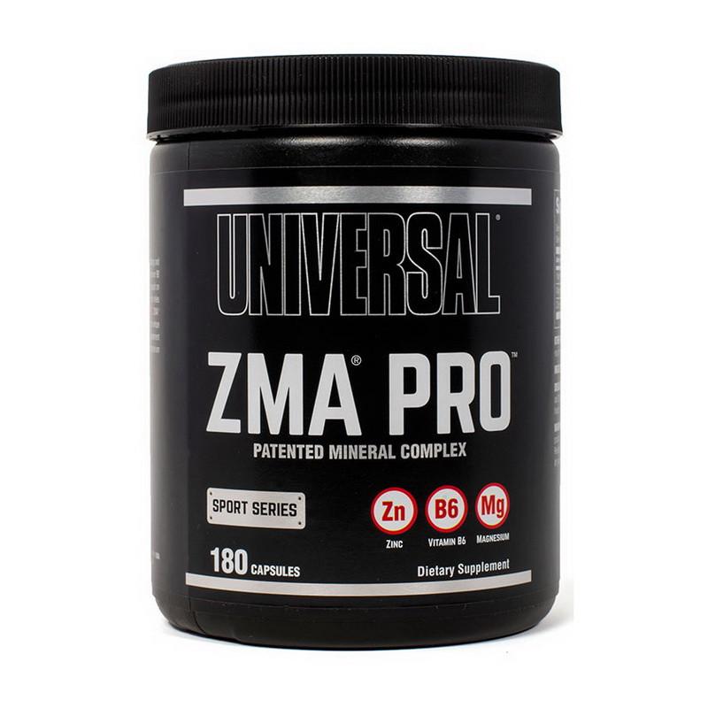 Цинк магний Витамин В6 Universal ZMA Pro 180 капс. (11014-01)