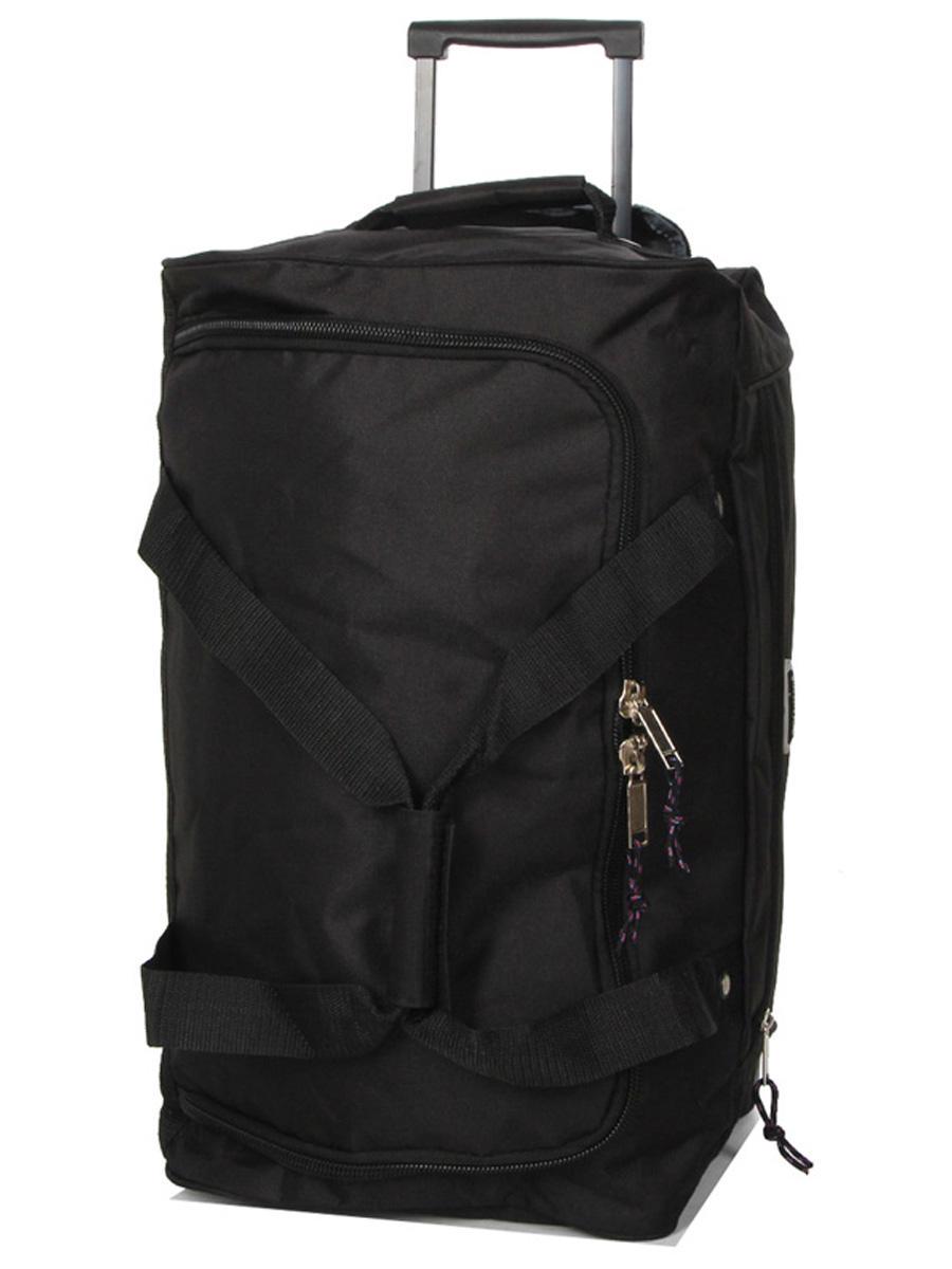 Сумка дорожная Madisson 21052 на колесах 52 см Черный (Ms00032)