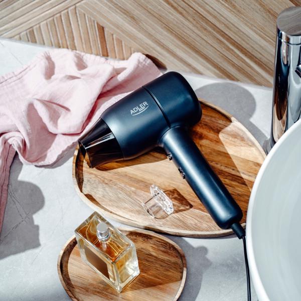 Фен для волос Adler AD 2279p 1800W 2 скорости 2 температурных режима ионизация Blue (AD2279B) - фото 8 Фен для волос Adler AD 2279p 1800W 2 скорости 2 температурных режима ионизация Blue (AD2279B) - фото 8