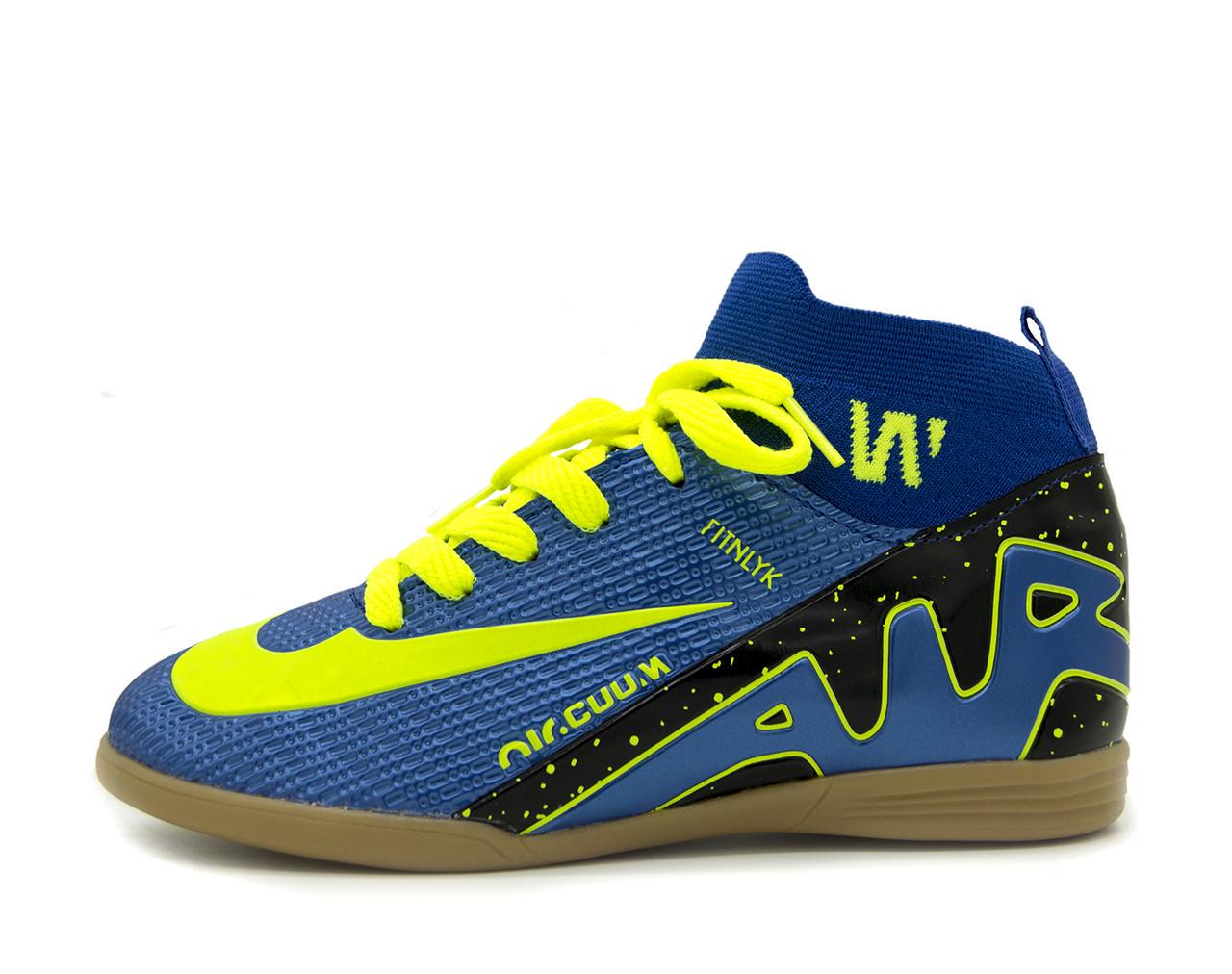 Футзалки дитячі з носком Walked SALW323J р. 37 24 см Синій (2792414975) Футзалки дитячі з носком Walked SALW323J р. 37 24 см Синій (2792414975)