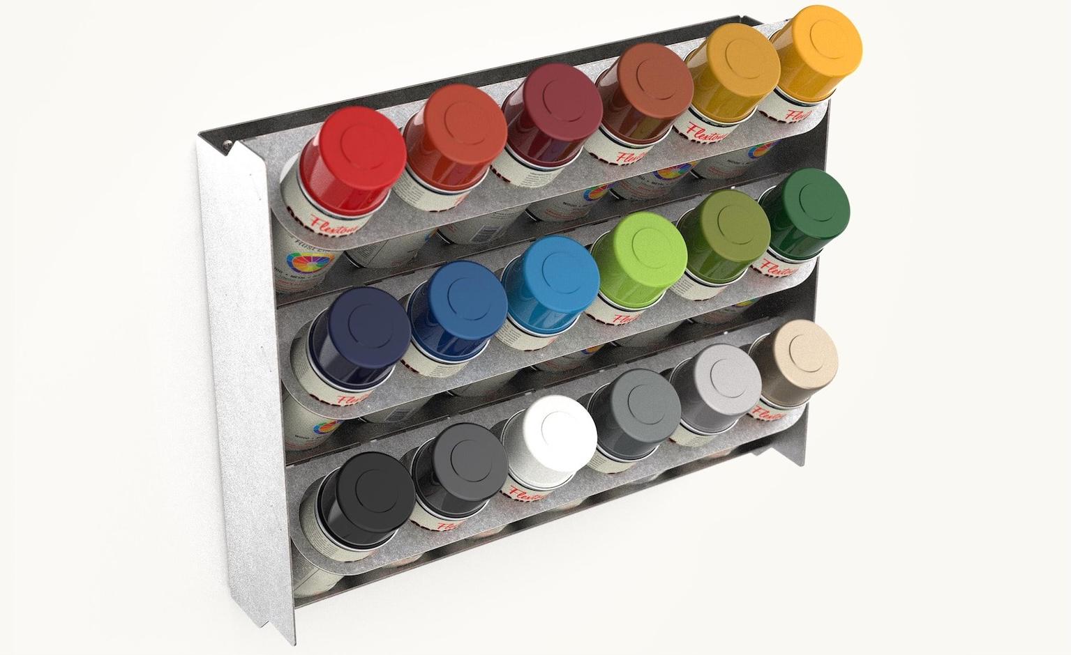 Держатель-органайзер для баллончиков с краской (24045)