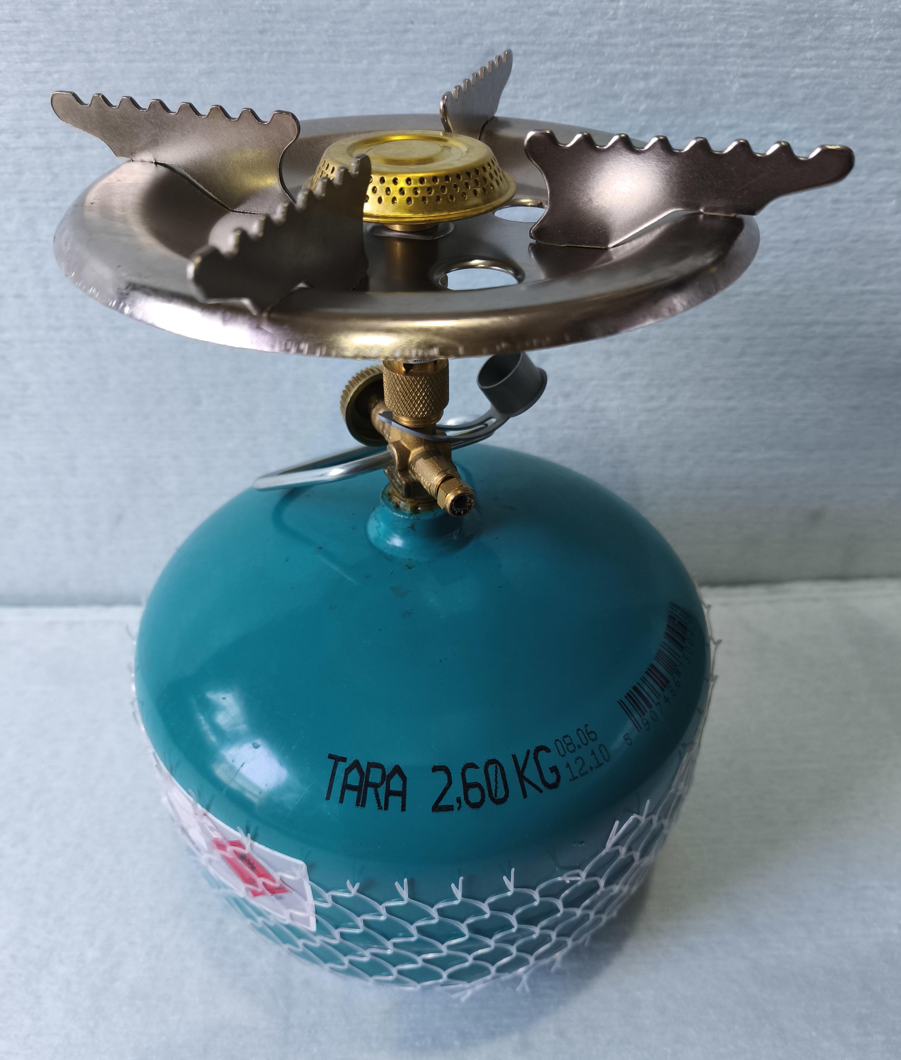 Баллон газовый туристический на 5л/2 кг с горелкой ASIA - фото 3 Баллон газовый туристический на 5л/2 кг с горелкой ASIA - фото 3