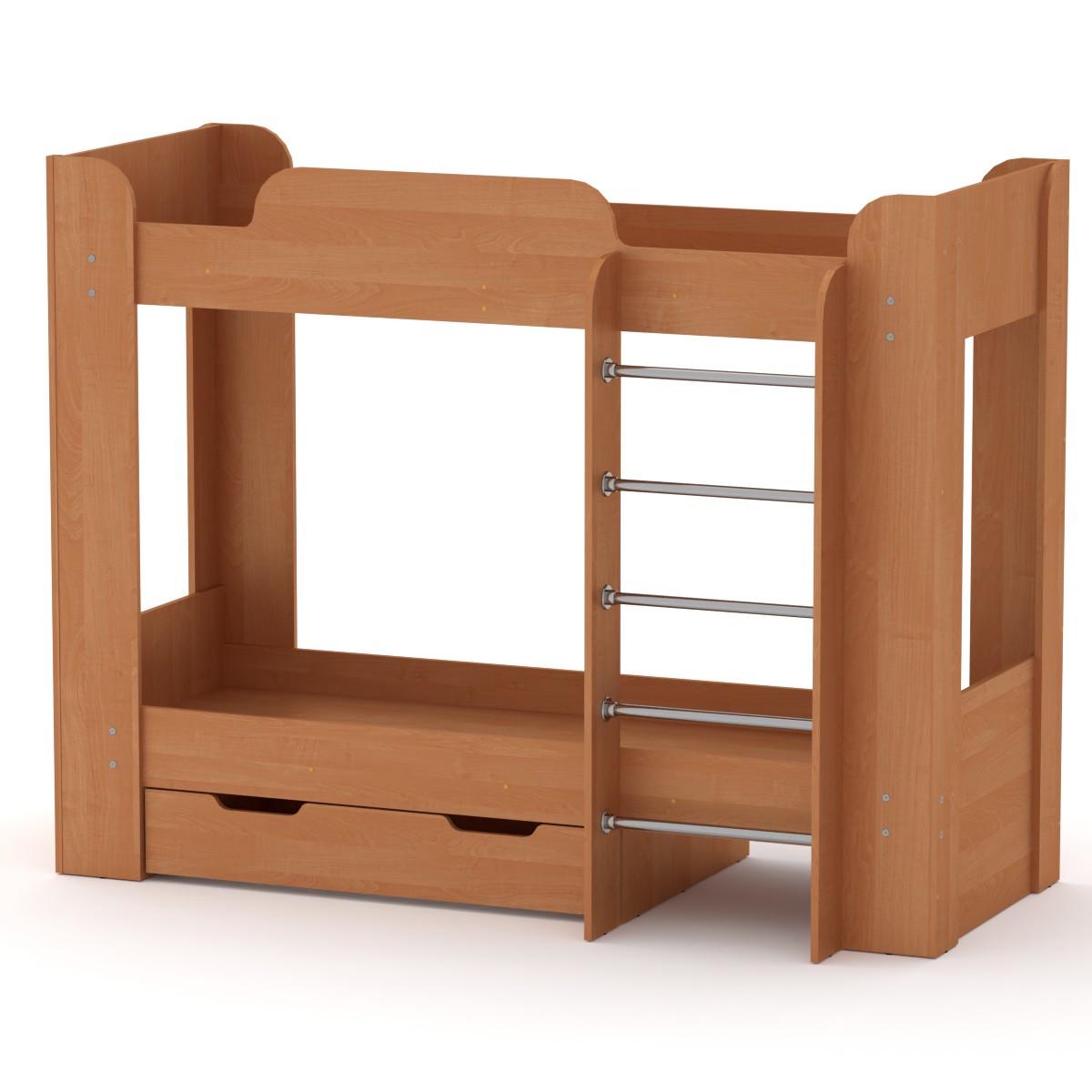 Кровать двухярусная Компанит Твикс-2 70x190 см Ольха (26892466) - фото 1 Кровать двухярусная Компанит Твикс-2 70x190 см Ольха (26892466) - фото 1