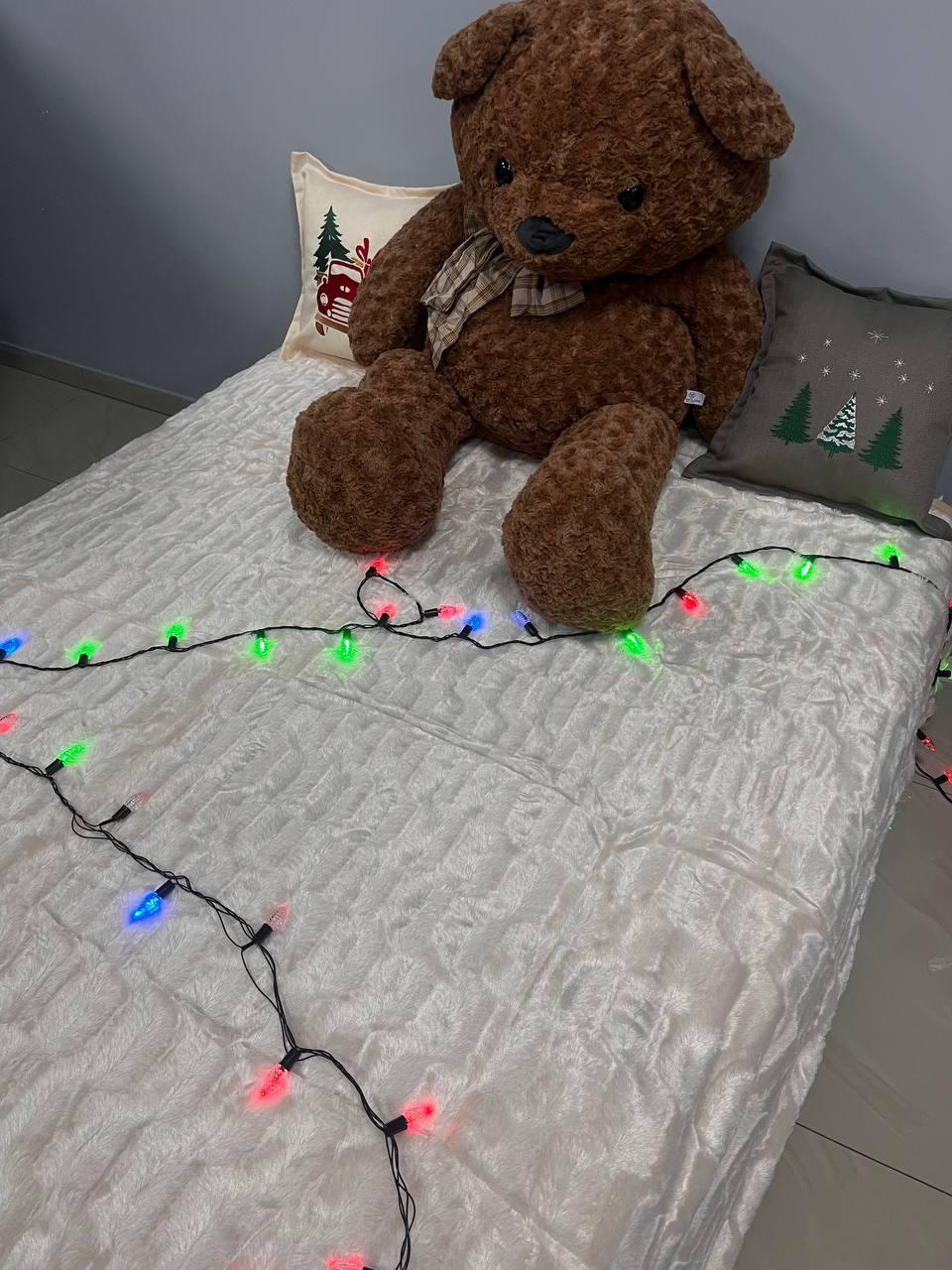 Плед на диван пухнастий евро 220х240 см Білий (П4К-am-norka-008-2) - фото 1 Плед на диван пухнастий евро 220х240 см Білий (П4К-am-norka-008-2) - фото 1