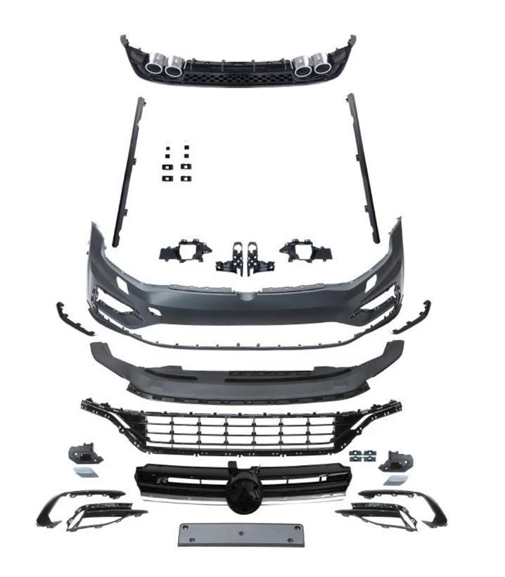 Комплект обвесов R GT Tuning для Volkswagen Golf 7/E-Golf пластик под покраску