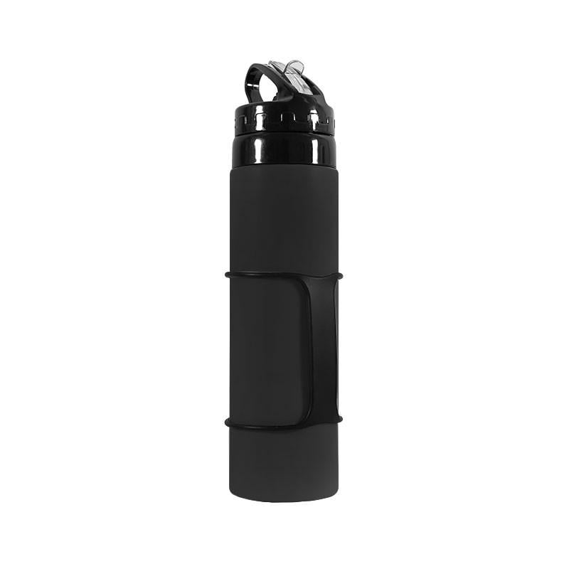 Складная силиконовая бутылка CUMENSS Black