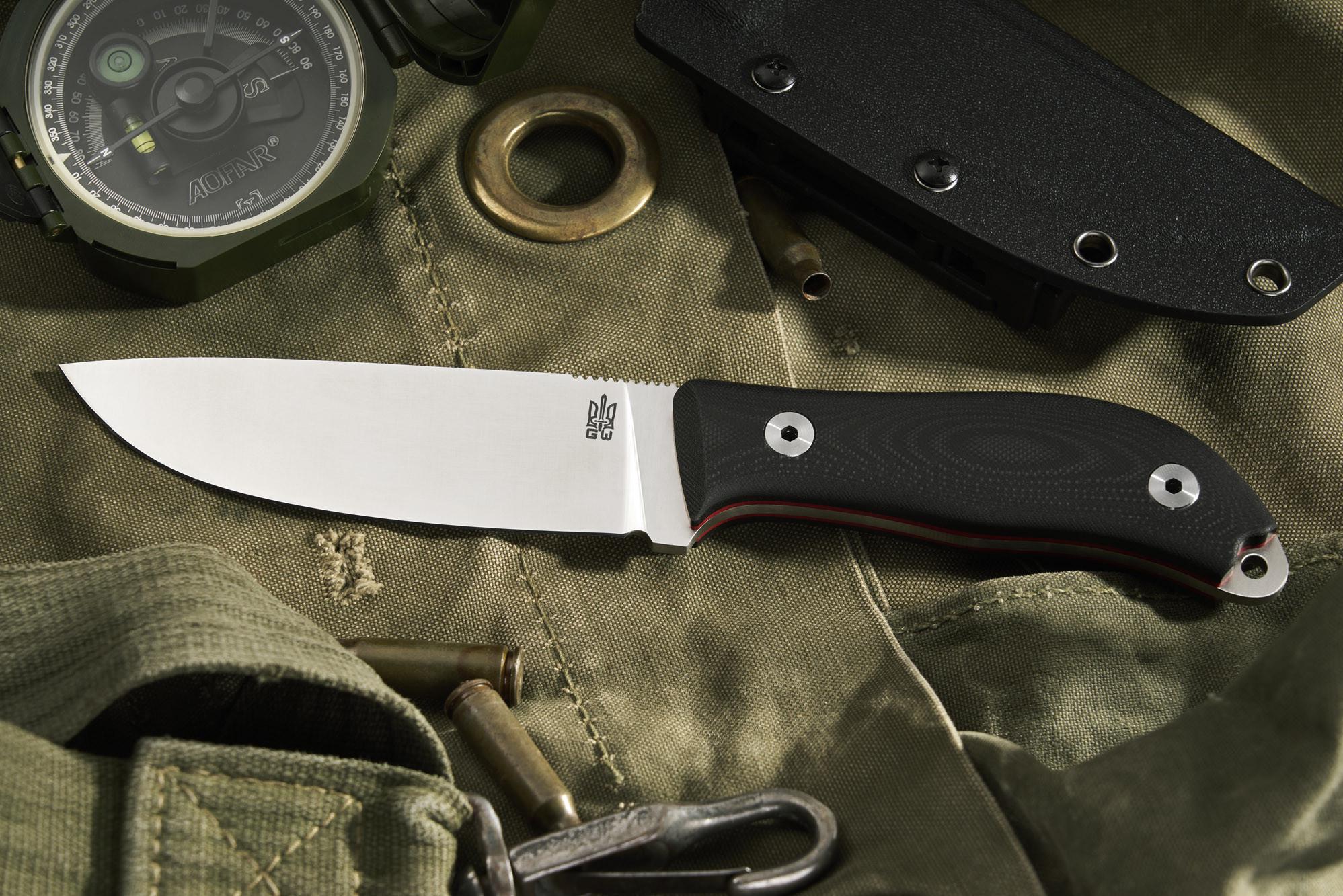 Нож нескладной охотничий Grand Way WK 0324 для бушкрафта (12175237)