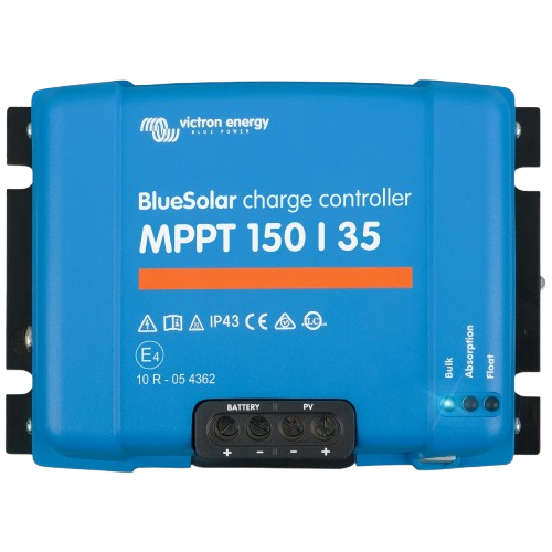 Контроллер заряда солнечной батареи Victron Energy BlueSolar MPPT 150/35 12/24/48V 35A VE.Direct Blue (27917745) Контроллер заряда солнечной батареи Victron Energy BlueSolar MPPT 150/35 12/24/48V 35A VE.Direct Blue (27917745)
