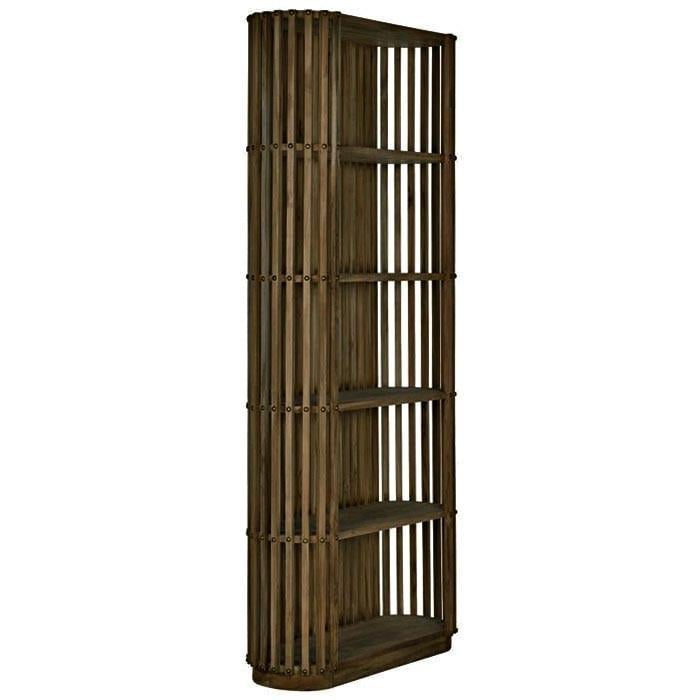 Стеллаж кухонный из дерева Аштон Капучино (СТА-016709)