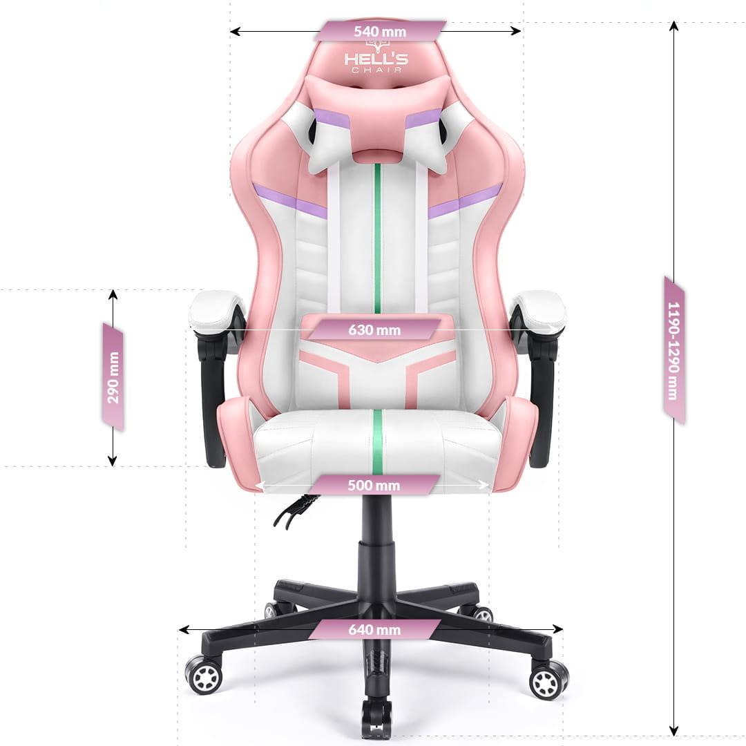 Комп'ютерне крісло Hell's Chair HC-1004 Rainbow Pink - фото 10 Комп'ютерне крісло Hell's Chair HC-1004 Rainbow Pink - фото 10