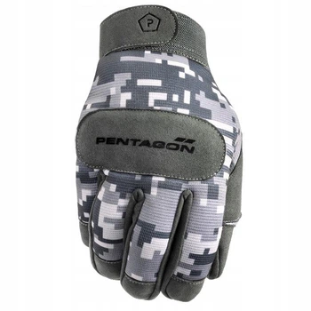 Тактические перчатки Pentagon Duty Mechanic L Pixel Grey