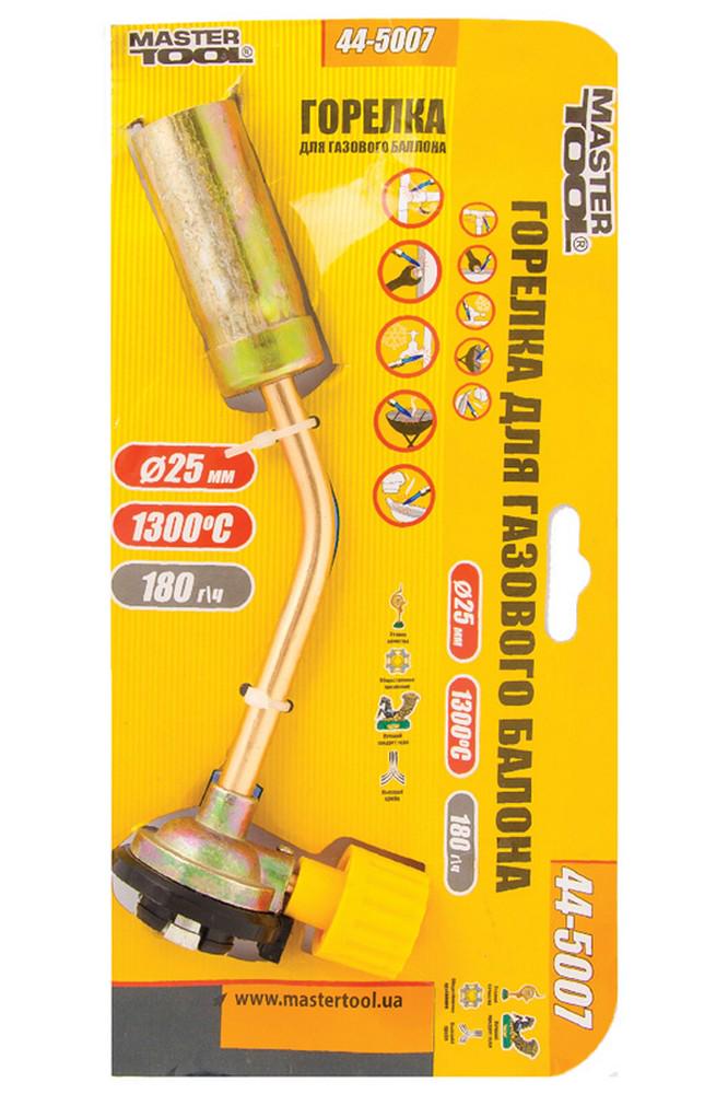 Пальник для газового балона Mastertool Факел D 25 мм 1300° С (44-5007) - фото 2 Пальник для газового балона Mastertool Факел D 25 мм 1300° С (44-5007) - фото 2