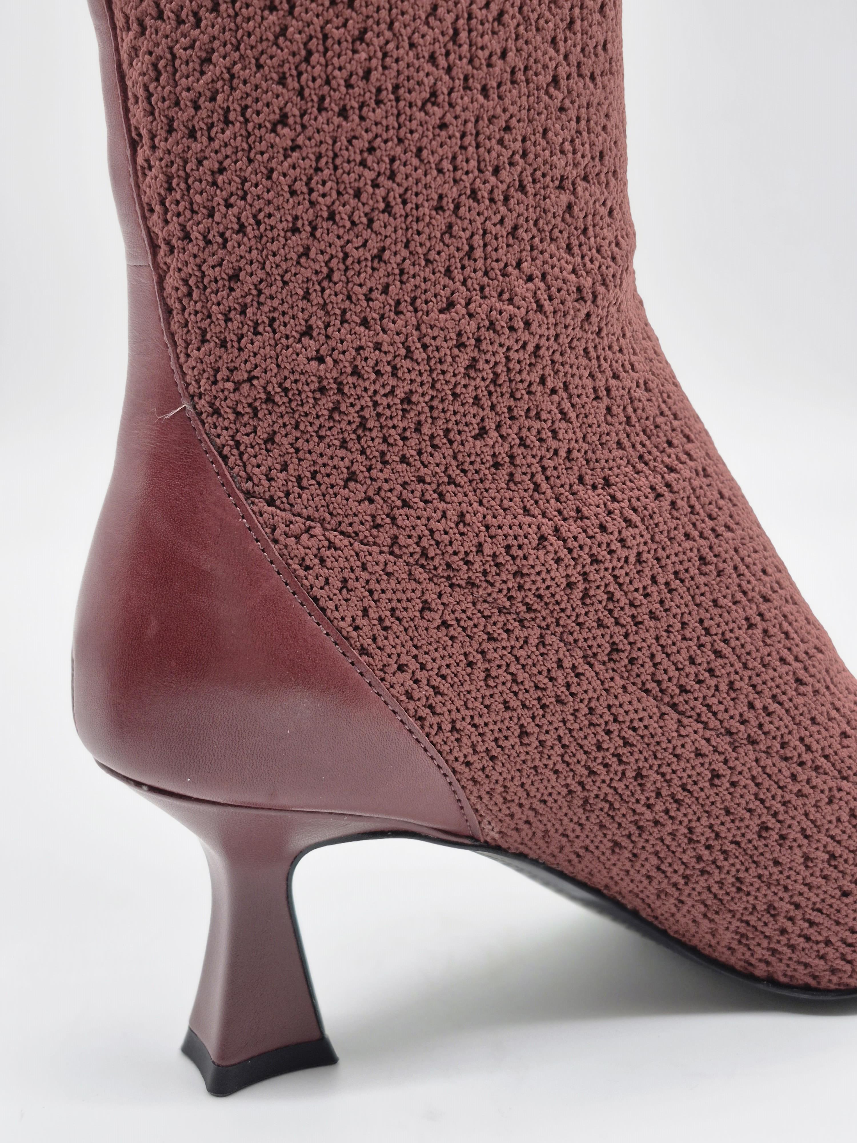 Чоботи жіночі What For Lamis р. 36 Бургунді - фото 7