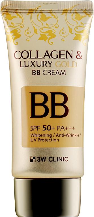 Крем ВВ для обличчя 3W Clinic Collagen Luxury Gold BB Cream SPF50+/PA+++ 50 мл (1495617225)