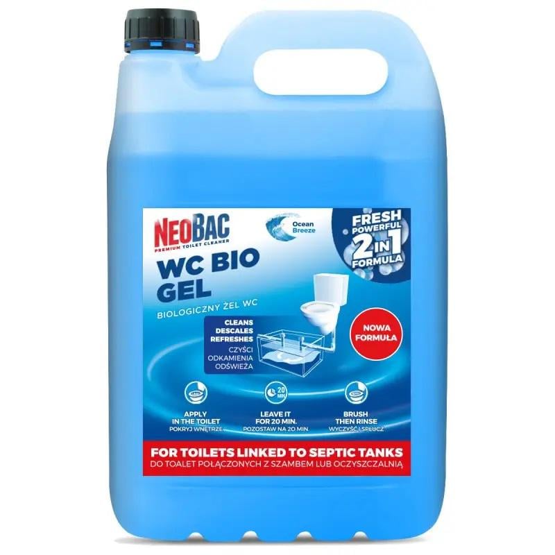 Гель для чистки туалета NeoBac WC Bio Gel Safe 2в1 5 л (20252460)