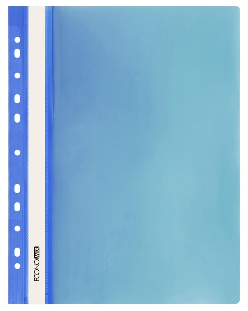 Папка-скоросшиватель Economix A4 полипропилен Синий (E31510-02)