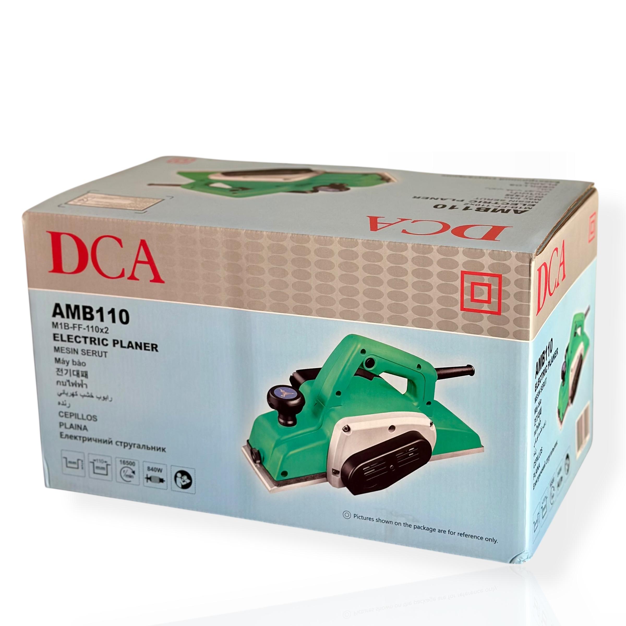 Рубанок електричний DCA по дереву 840 Вт 110 мм (AMB110) - фото 10 Рубанок електричний DCA по дереву 840 Вт 110 мм (AMB110) - фото 10