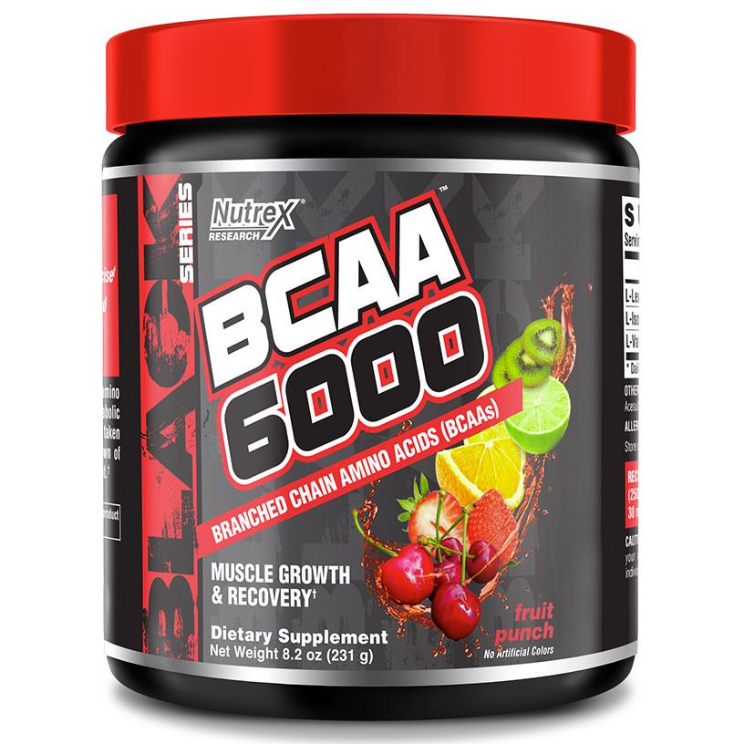 Аминокислота BCAA 6000 Fruit Punch 225 г Аминокислота BCAA 6000 Fruit Punch 225 г