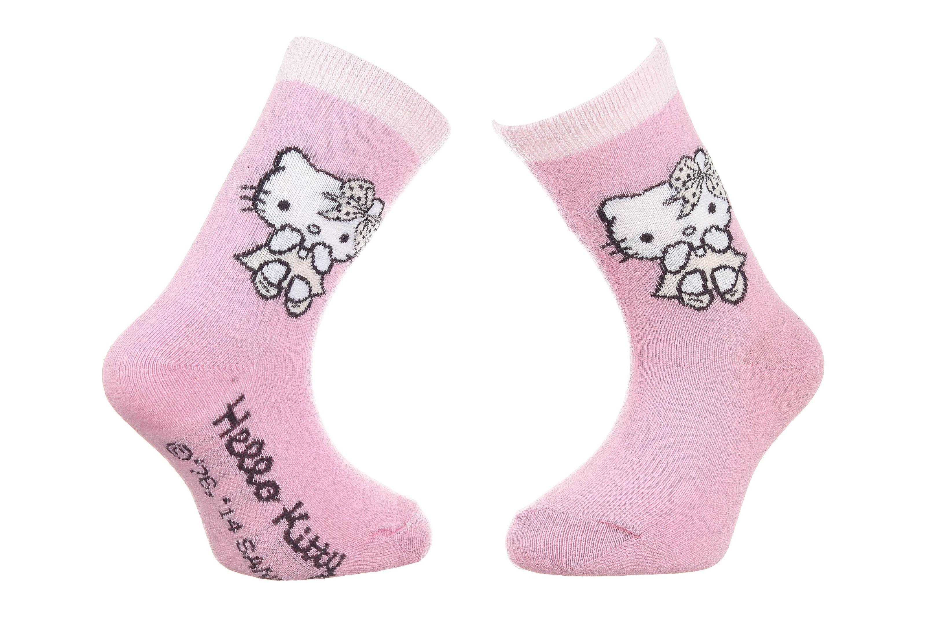 Носки Hello Kitty Socks р. 31-35 Pink (32769-4)