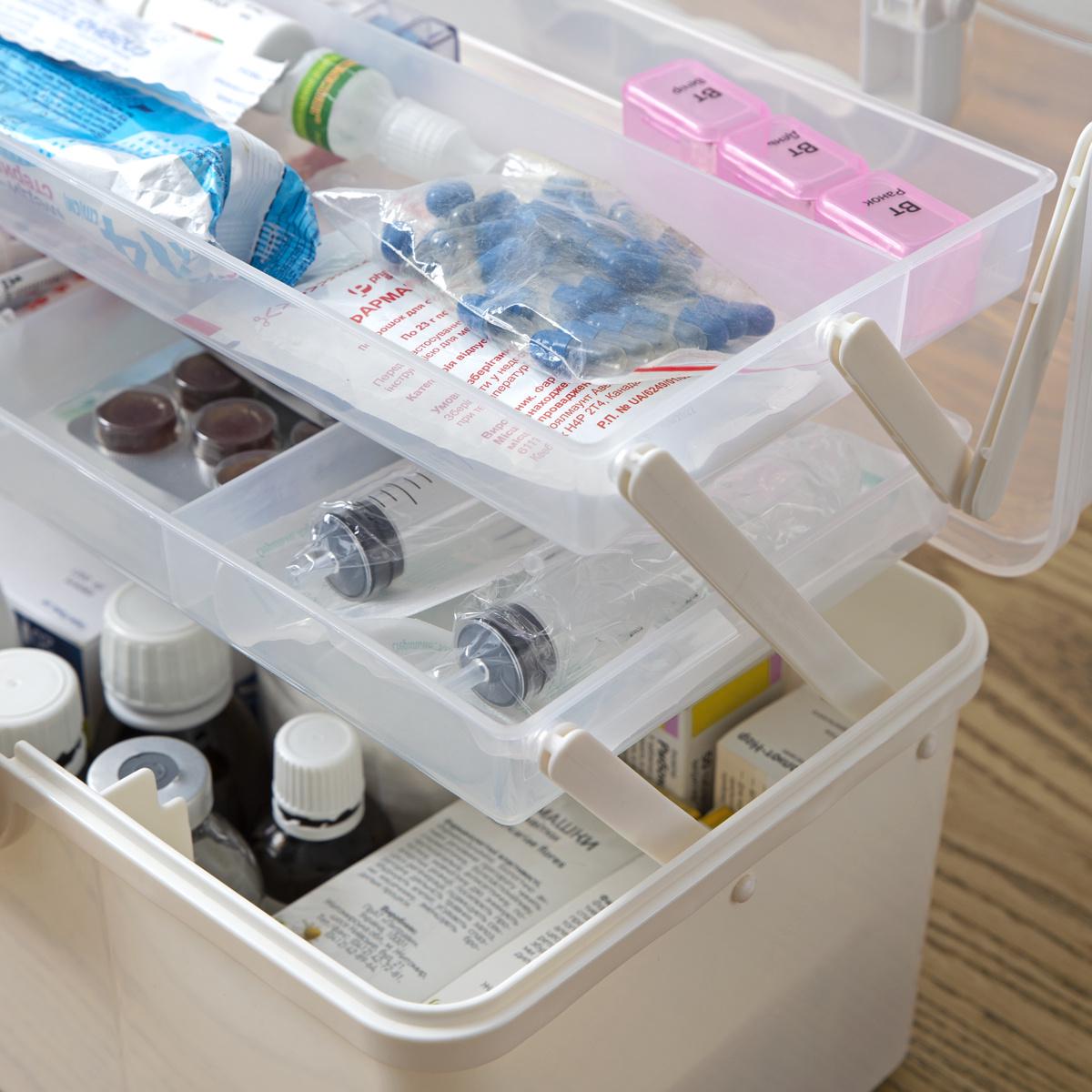 Аптечка-органайзер для ліків MVM PC-16 M Білий (PC-16 M WHITE) - фото 5 Аптечка-органайзер для ліків MVM PC-16 M Білий (PC-16 M WHITE) - фото 5