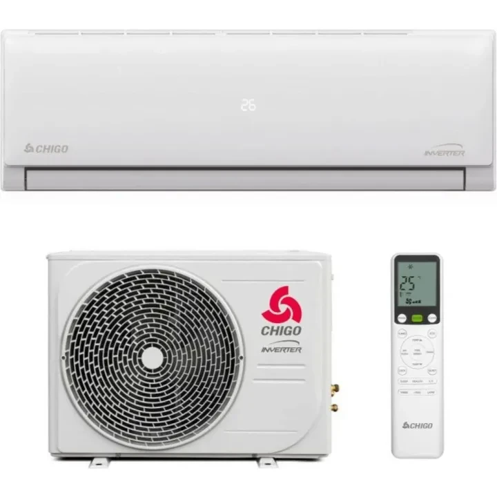 Кондиціонер інверторний CHIGO Alba 150 на 35 кв.м. з WIFI (CS-35V3G-1B150F Alba) Кондиціонер інверторний CHIGO Alba 150 на 35 кв.м. з WIFI (CS-35V3G-1B150F Alba)